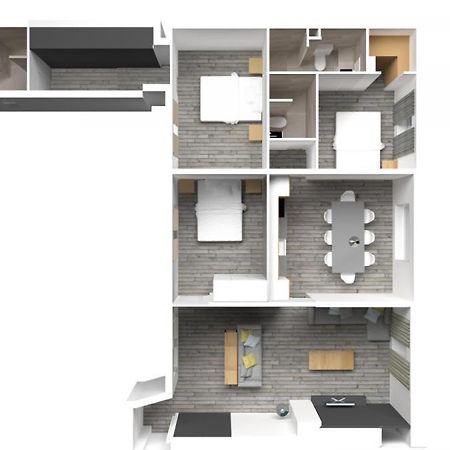 Apartamento Rue Charlot Le Marais París Exterior foto